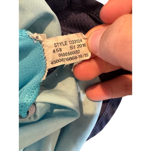 Under Armour Women’s Running Shorts Blue Tie Dye Active Gym Workout Liner Small - Picture 5 of 9